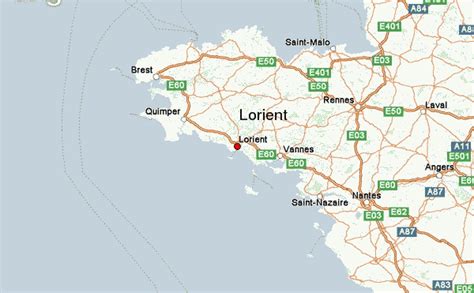rennes lorient maps